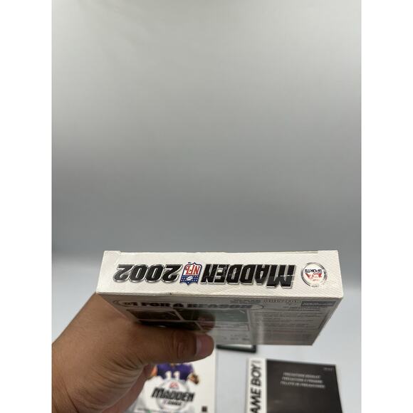 Madden Nfl 2002 Gameboy Advance Cib Tested And Working - Picture 9 of 12